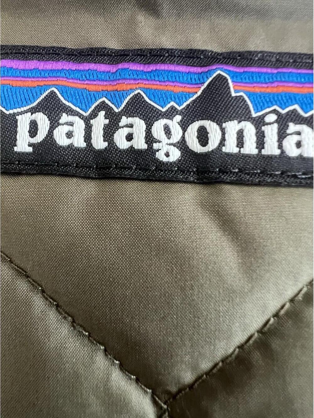 $279 Patagonia Women's Diamond Quilted Parka Size XL Basin Green - Picture 5 of 11